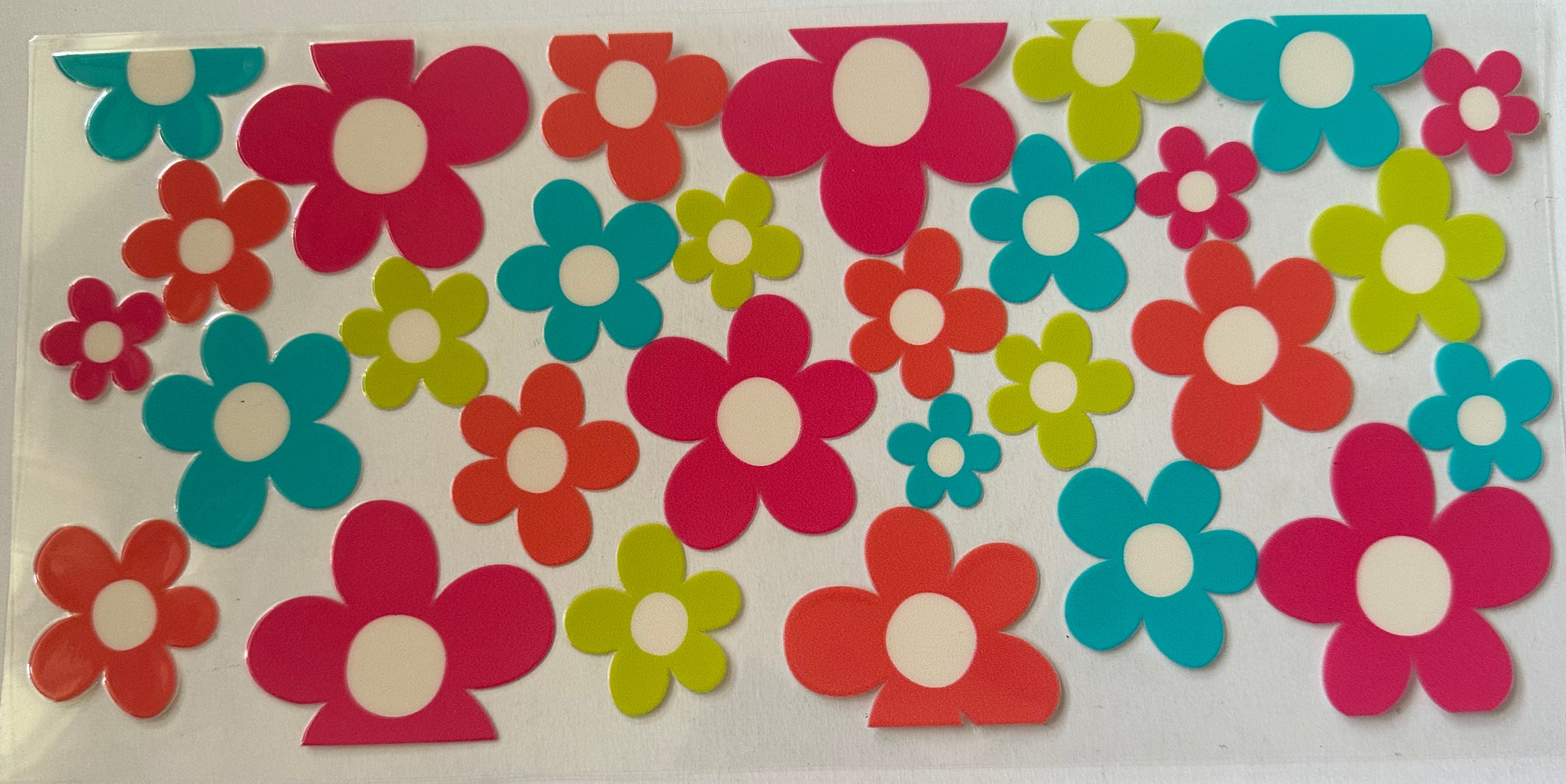 16 Oz Multicolor Flower
