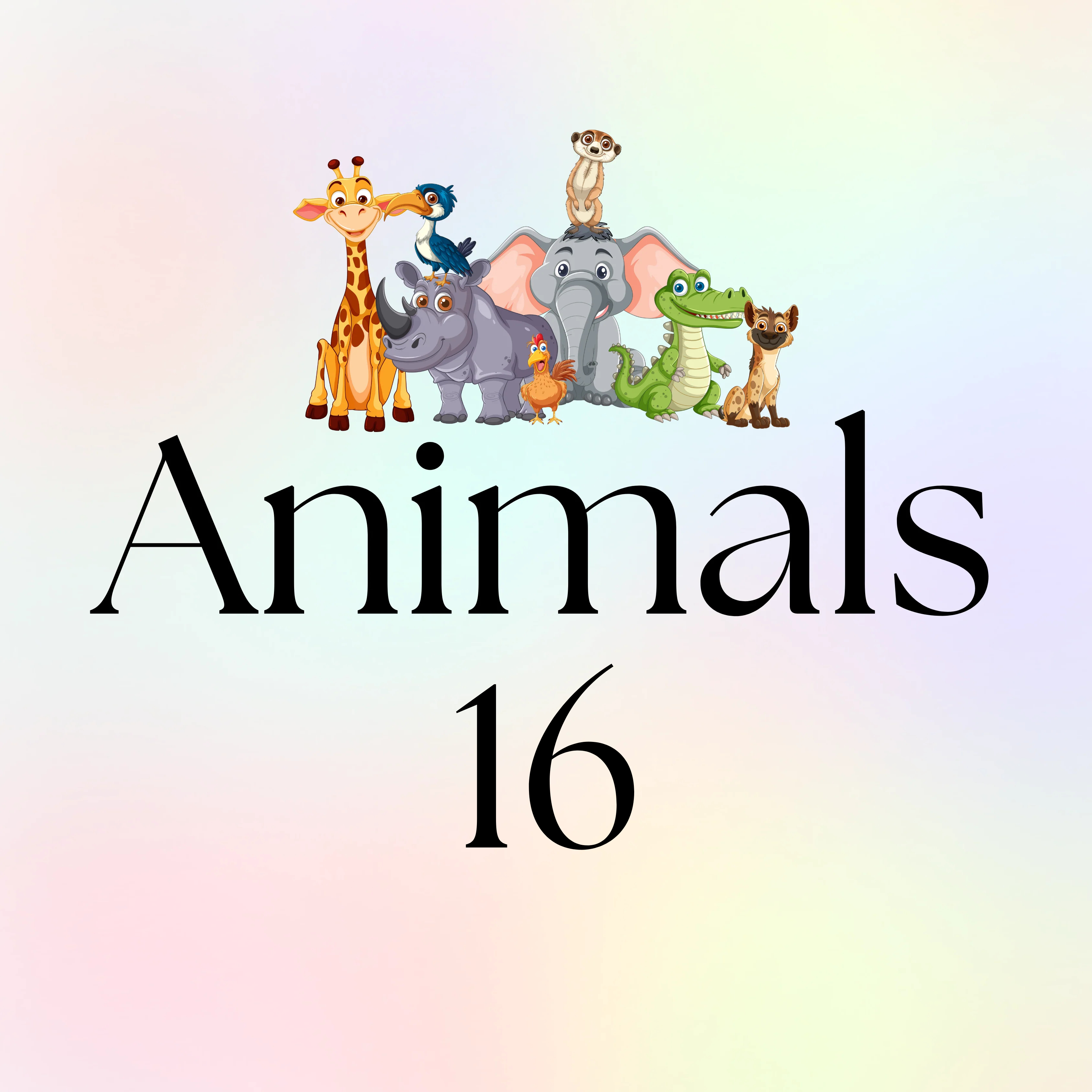Animals 16 OZ