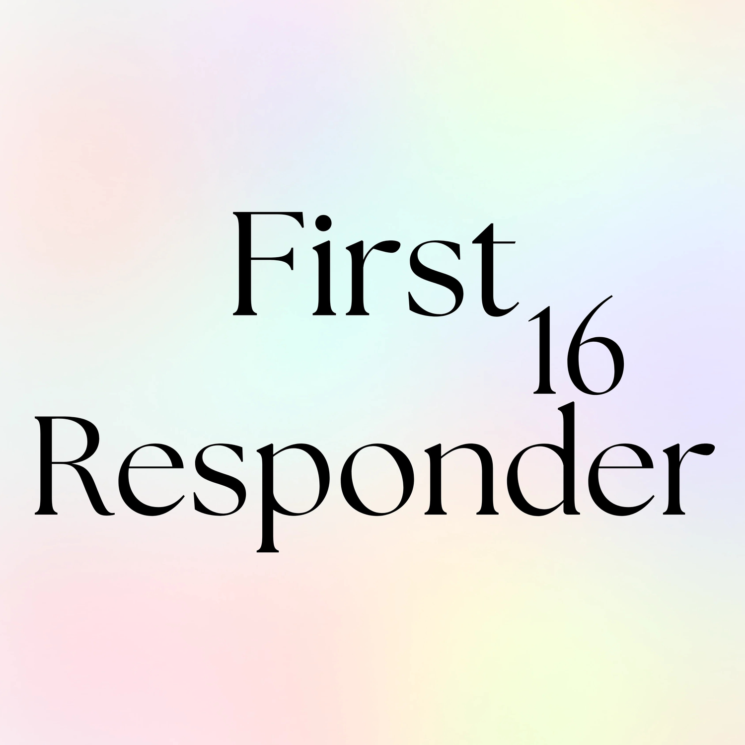 First Responder