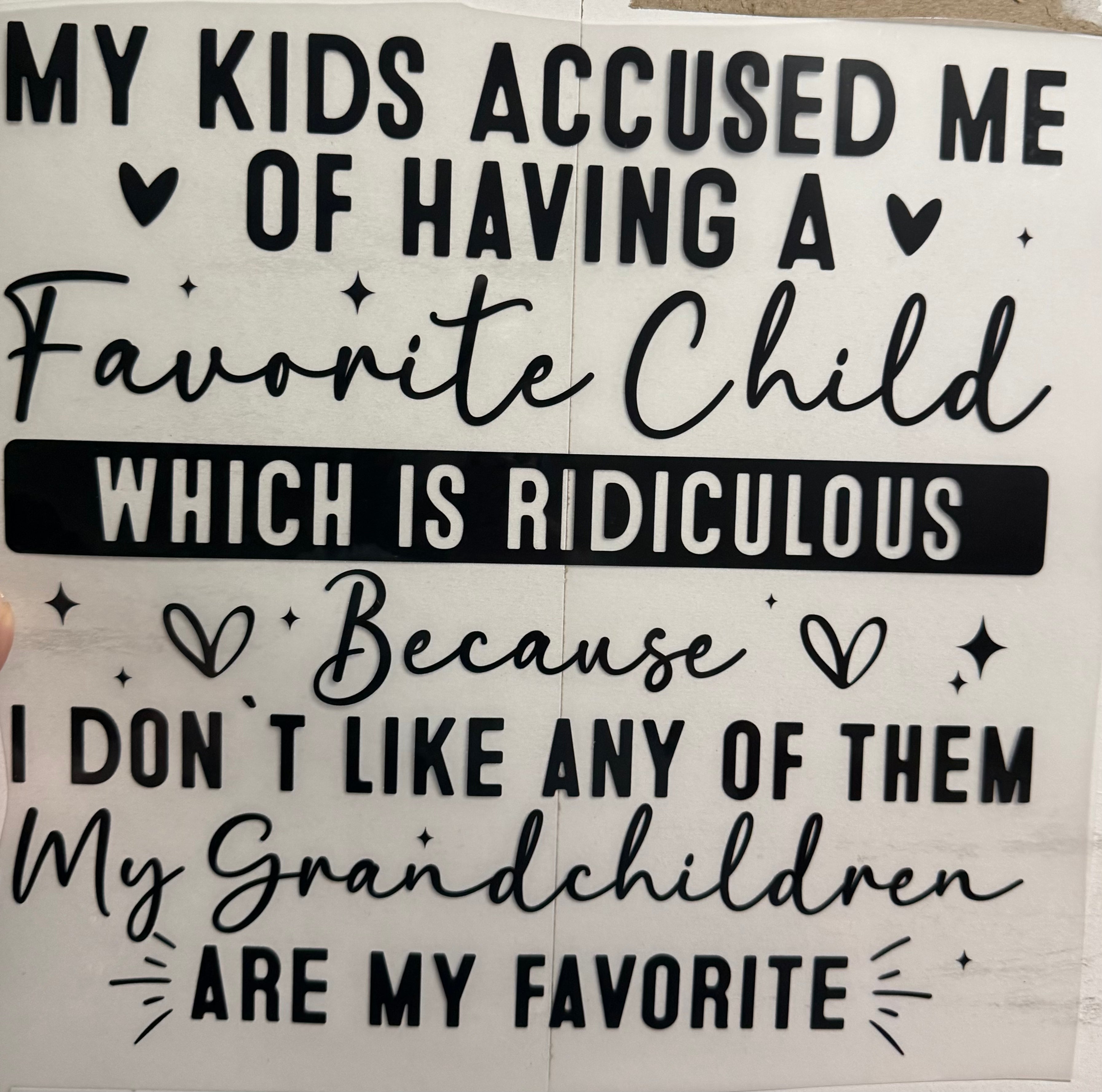 Favorite Grandchild