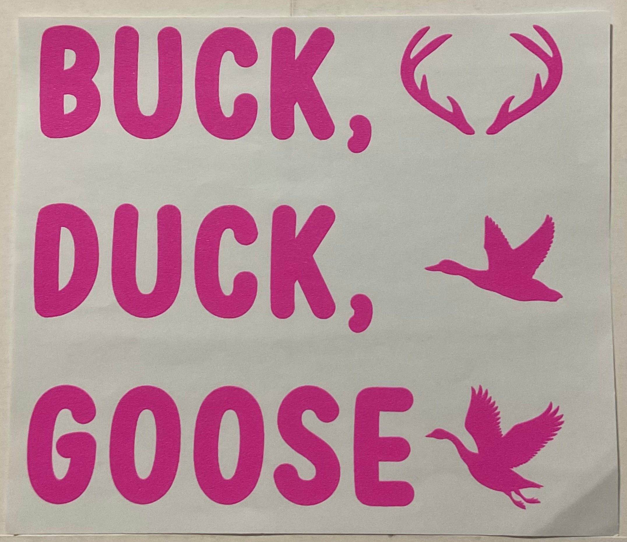Pink Duck Buck