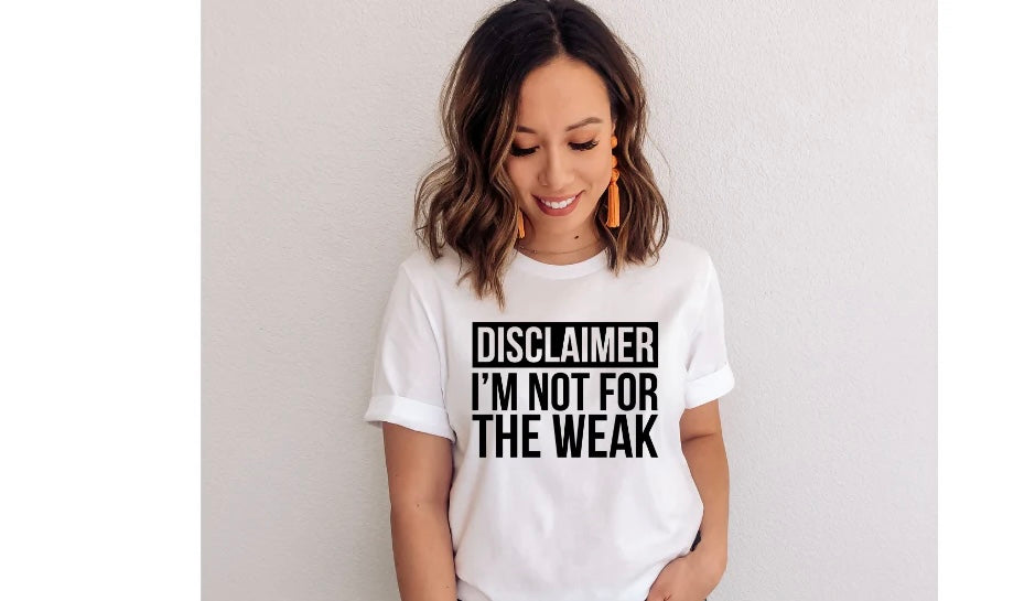 Disclaimer Not For The Weak