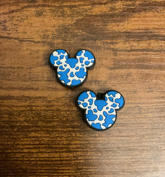 Light Blue Mickey Head