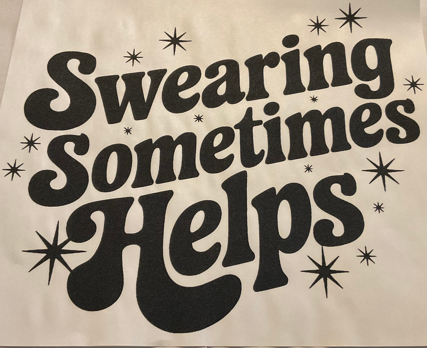Swearing Helps