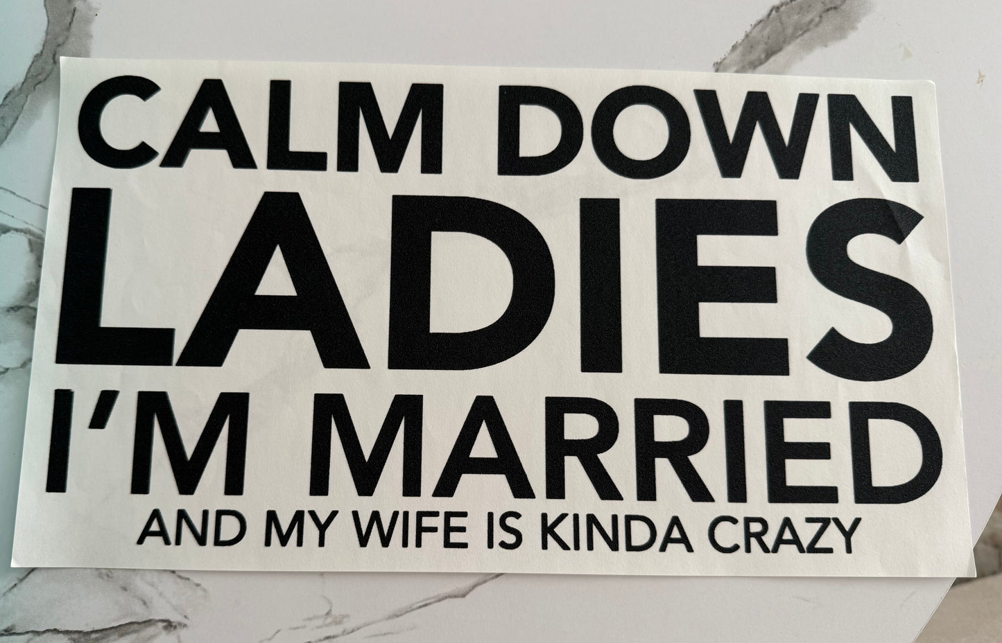 Calm Down Ladies