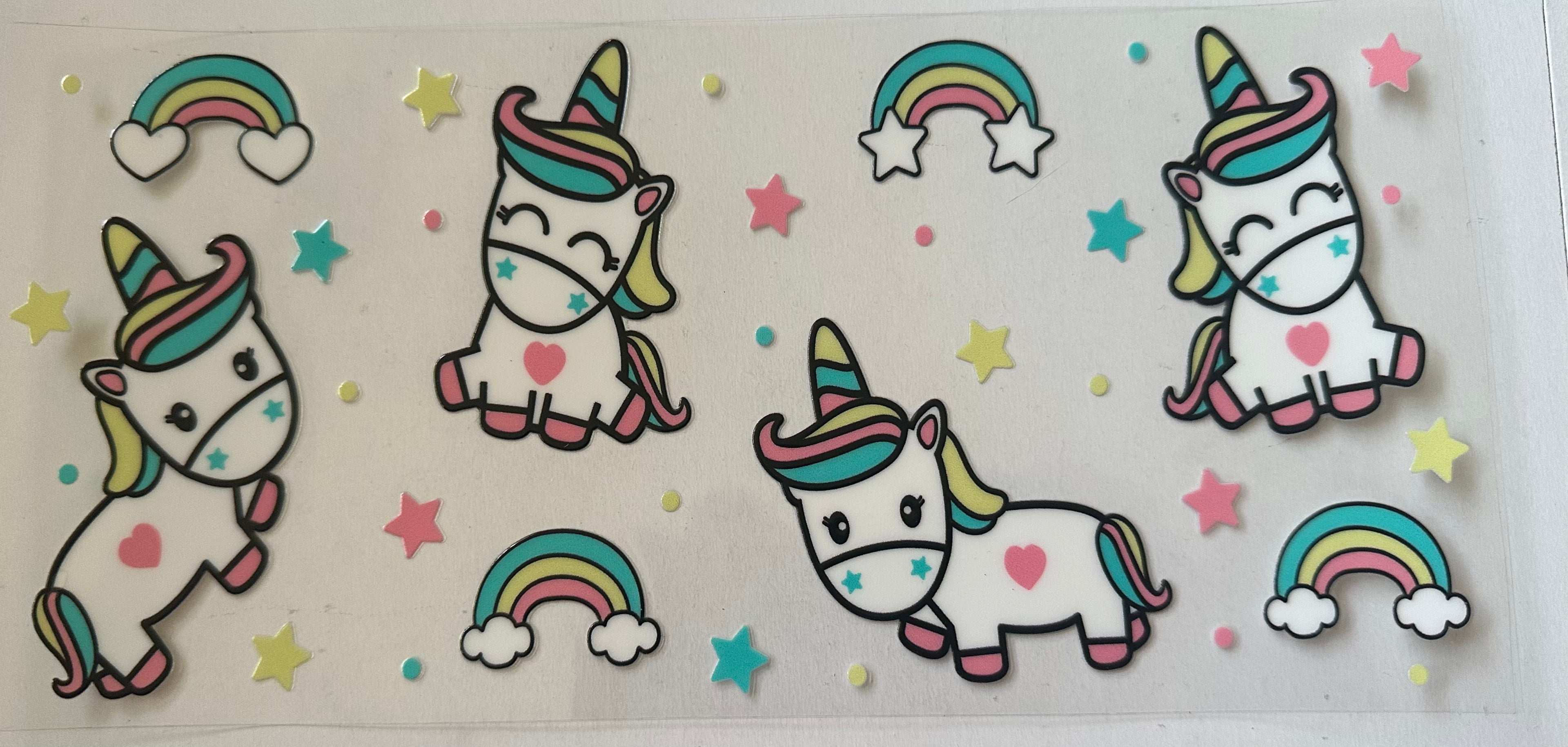 16 Oz Rainbow Unicorn