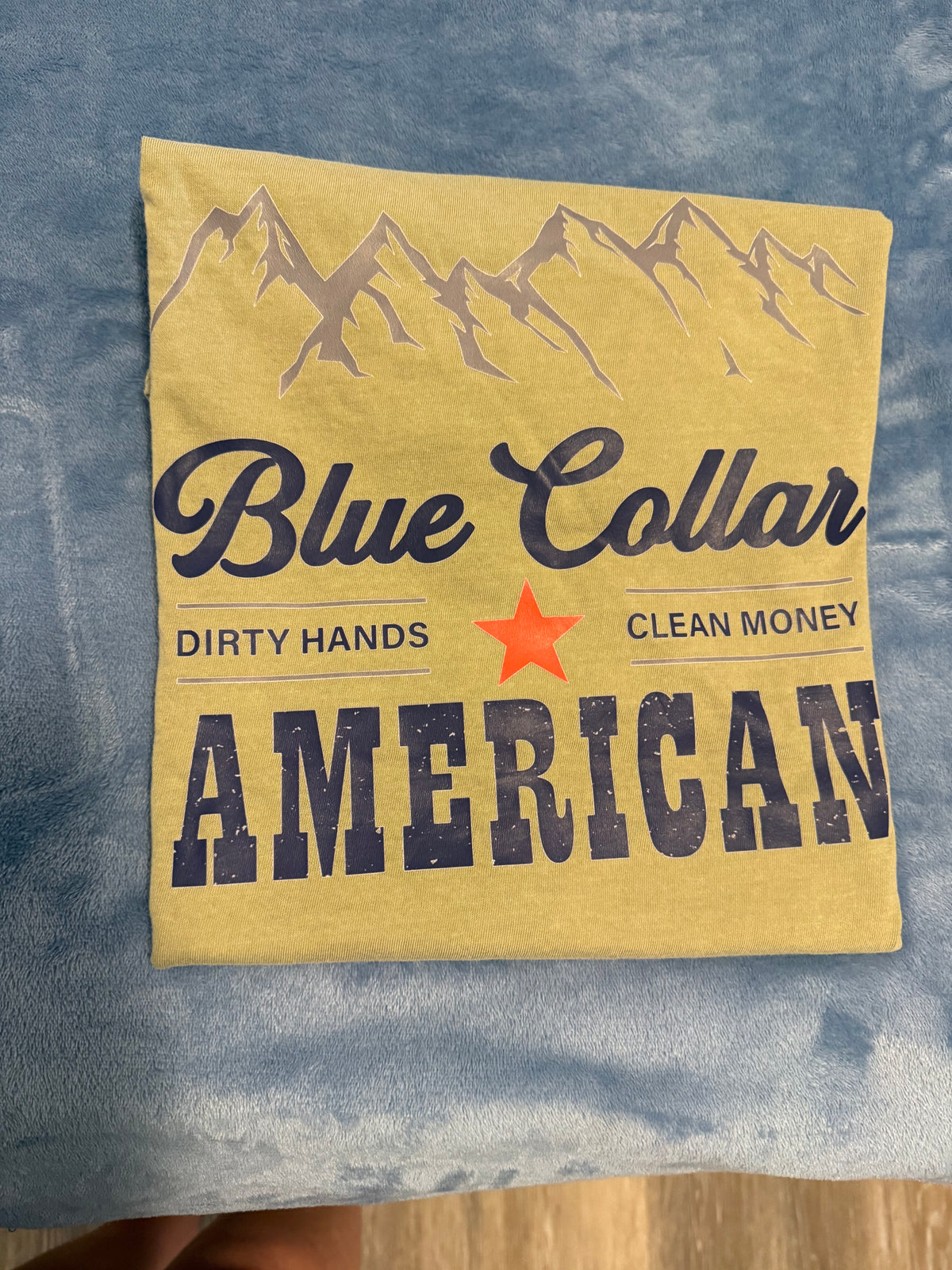 Blue Collar Men T-Shirt