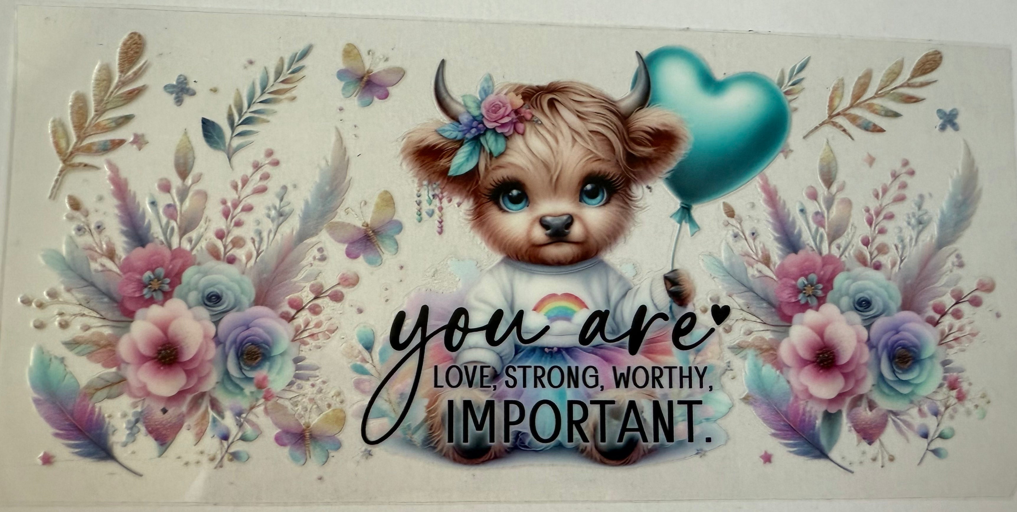16 Oz You Are Important