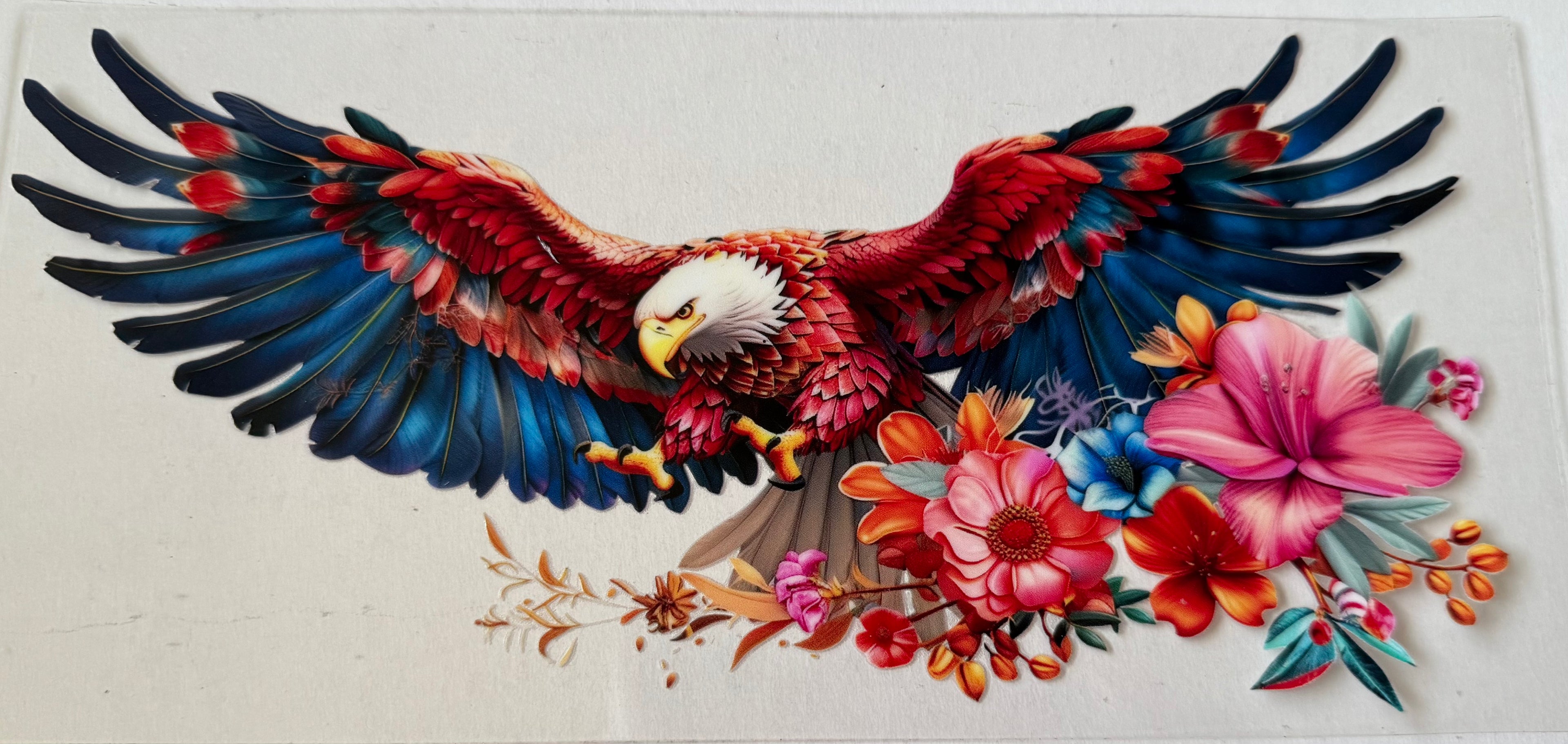 16 Oz Eagle Flower