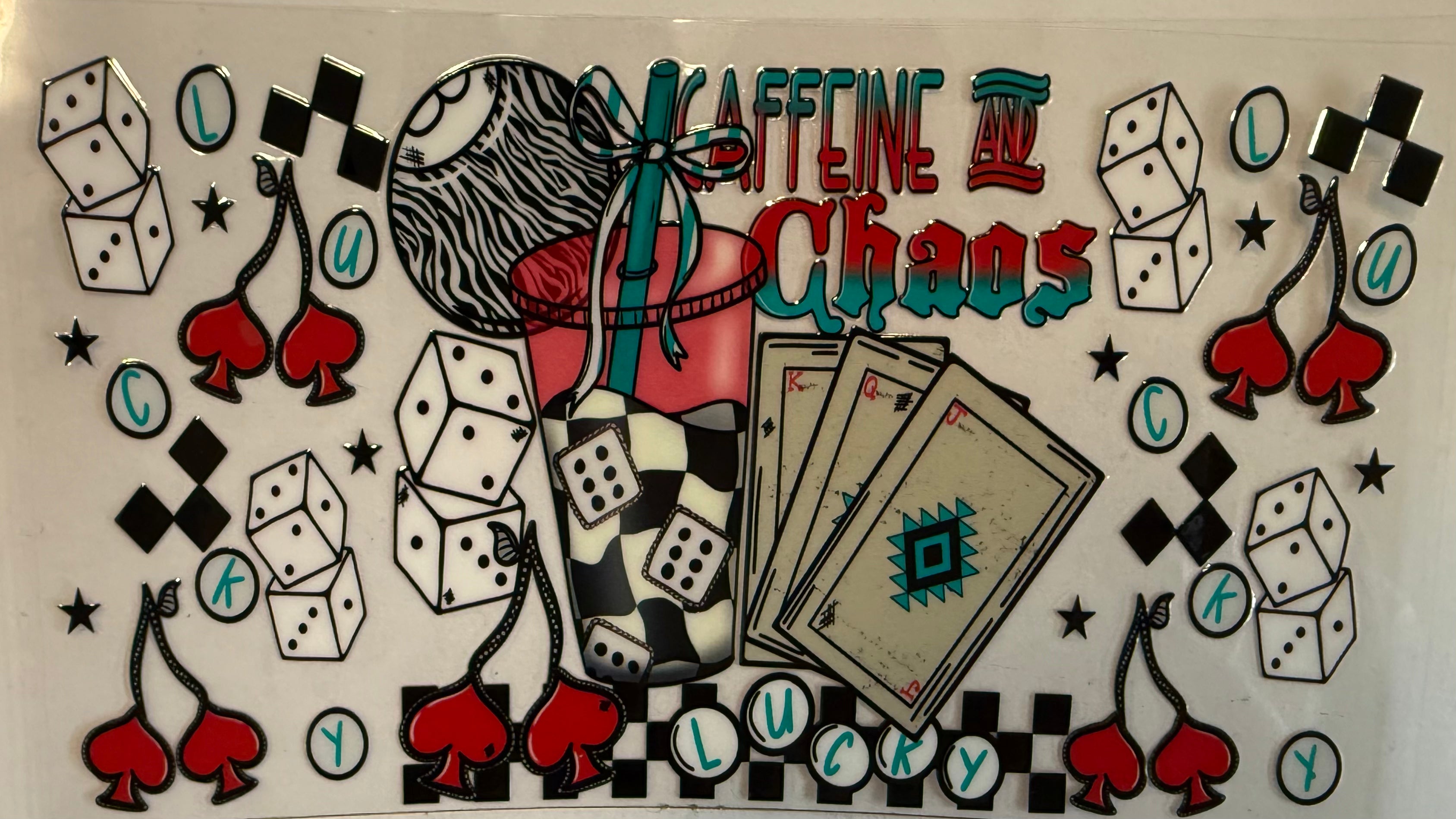 20 Oz Caffeine, Lucky & Chaos