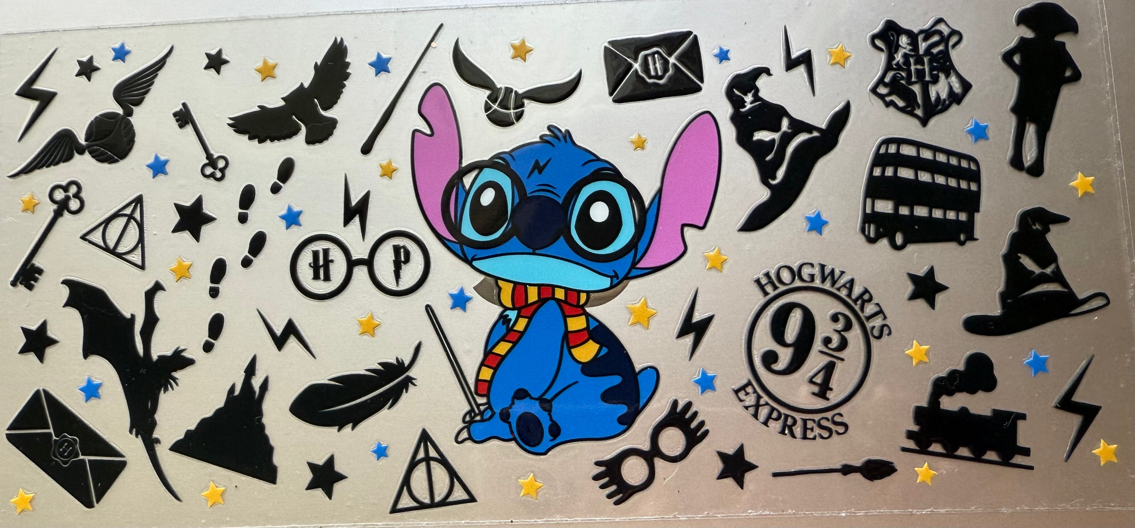 16 Oz Stitch Harry Potter
