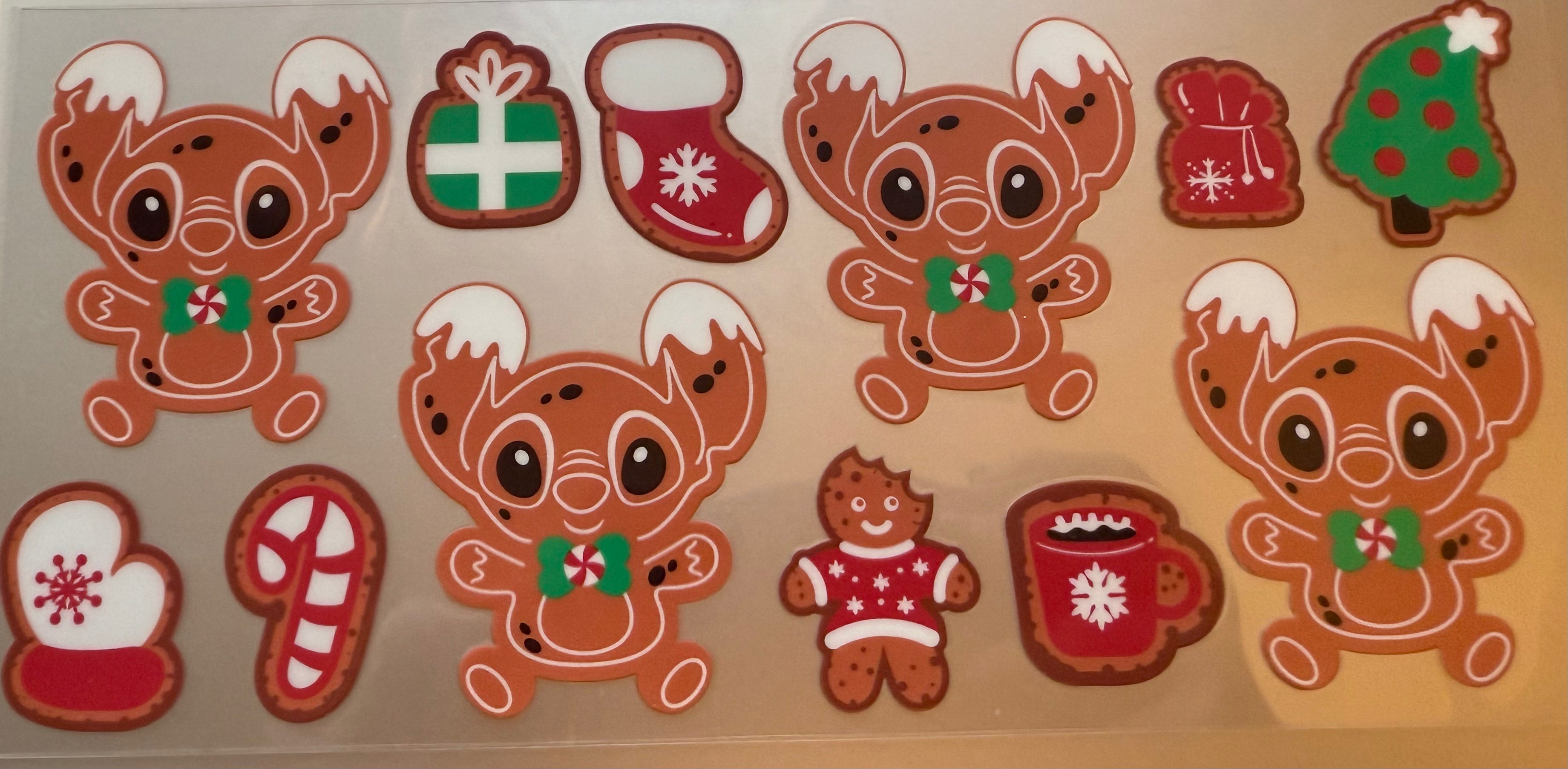 16 Oz Gingerbread Stitch