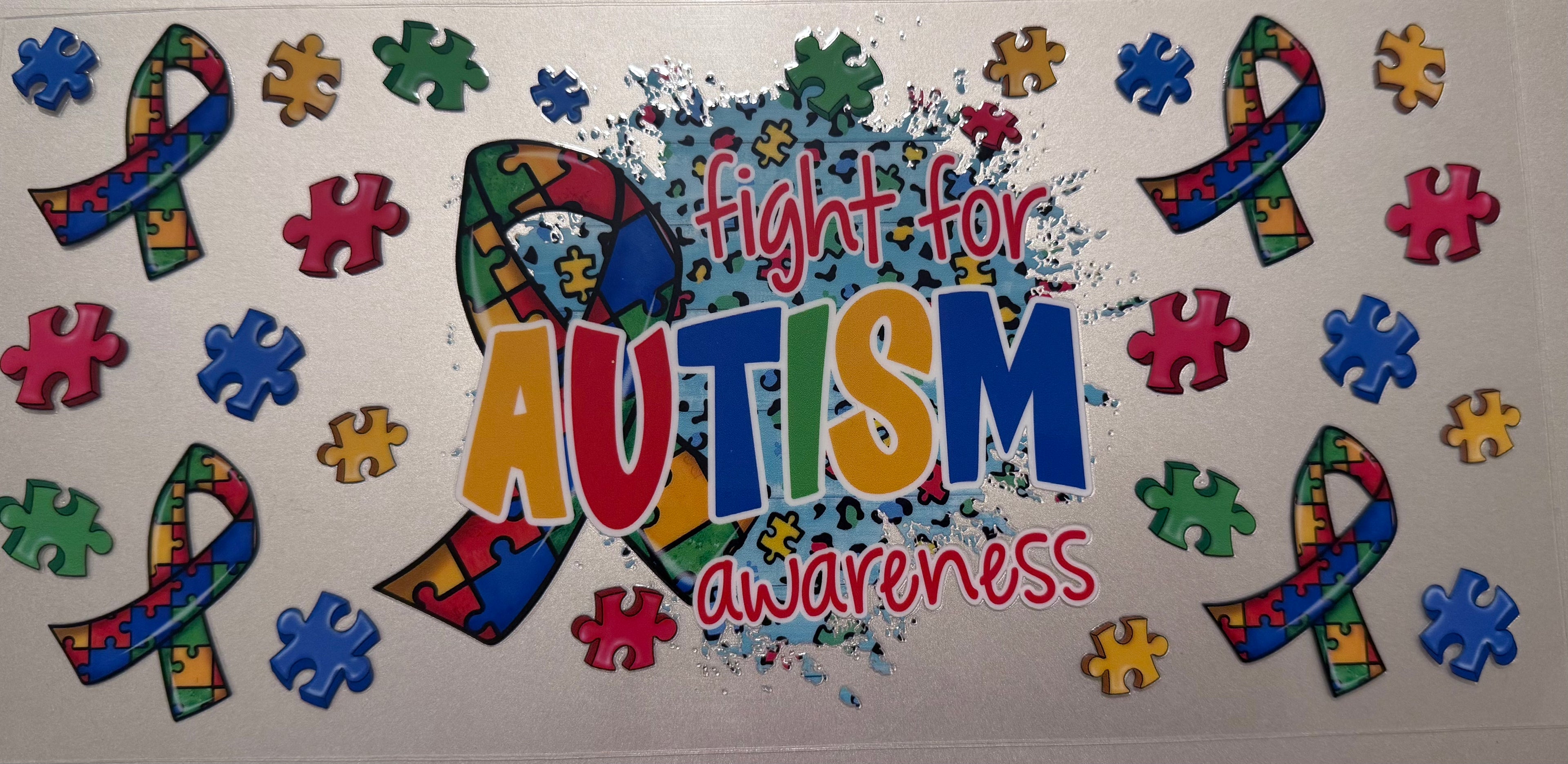 16 Oz Autism Awareness