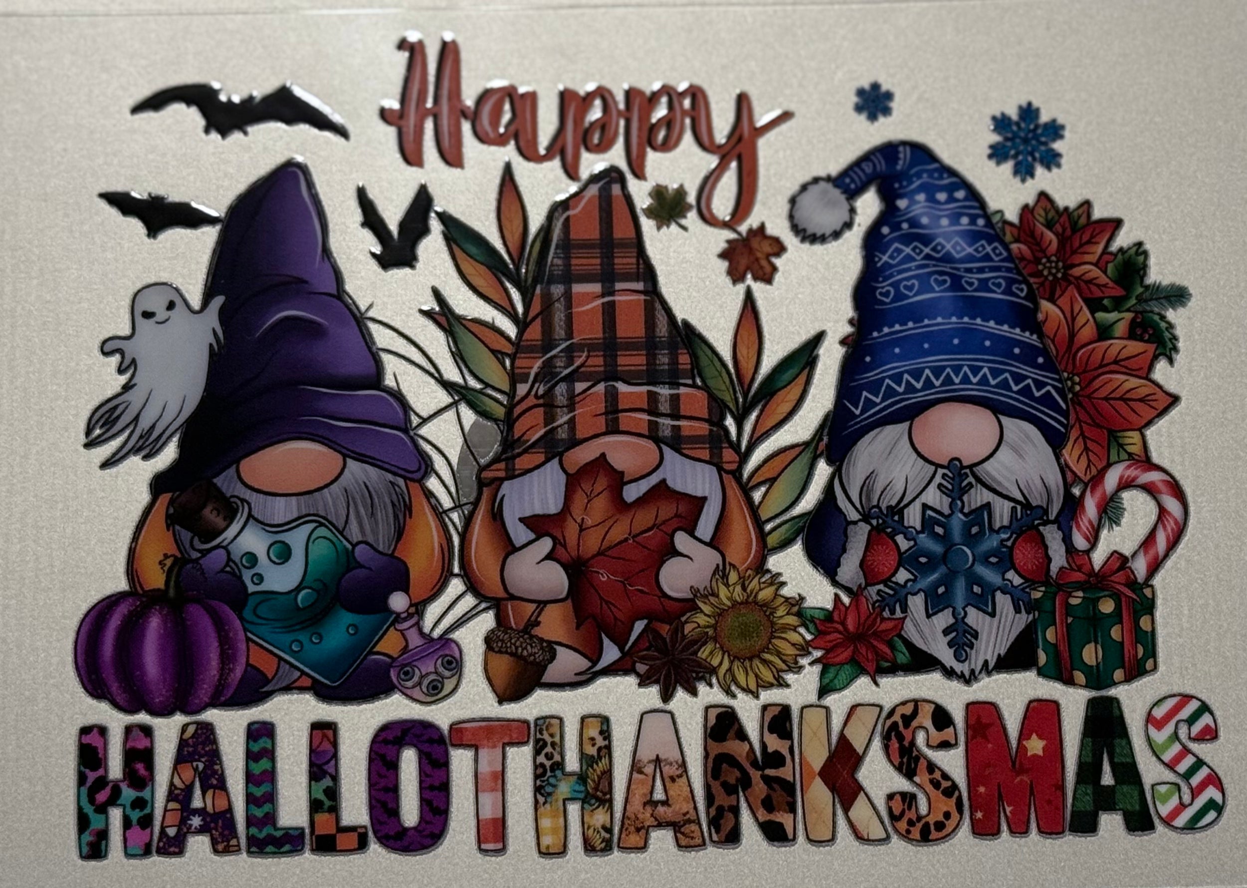 16 Oz Happy HalloThanksMas