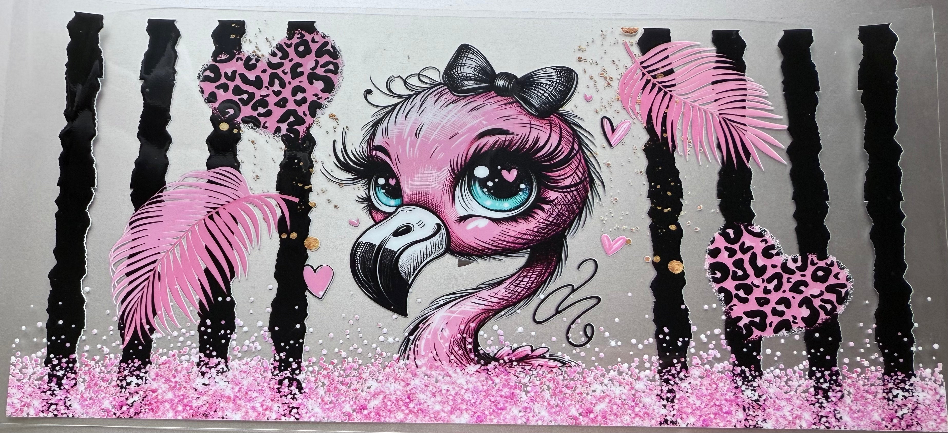 16 Oz Flamingo