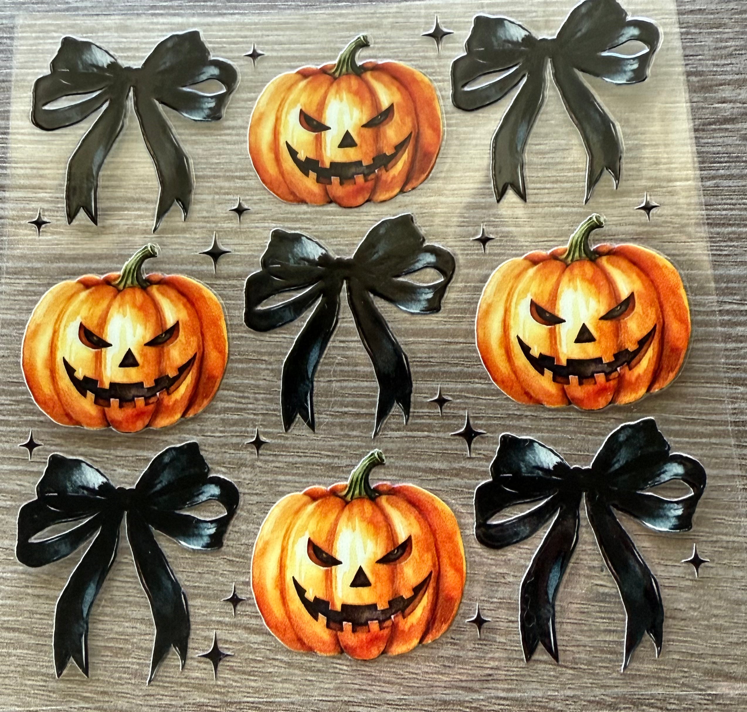 20 Oz Pumpkin and Bows
