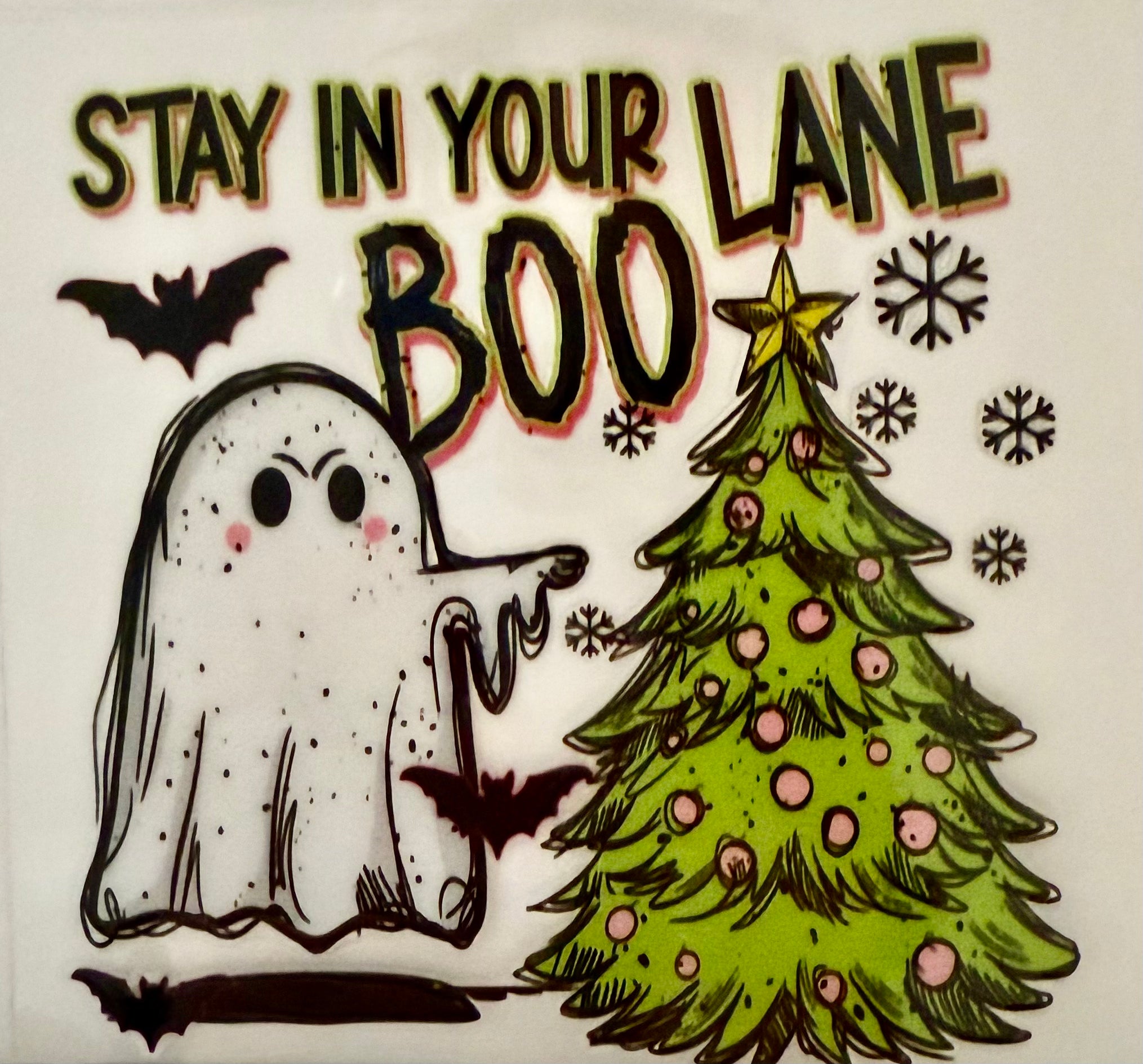Ghost and Tree Stay In Your Lane