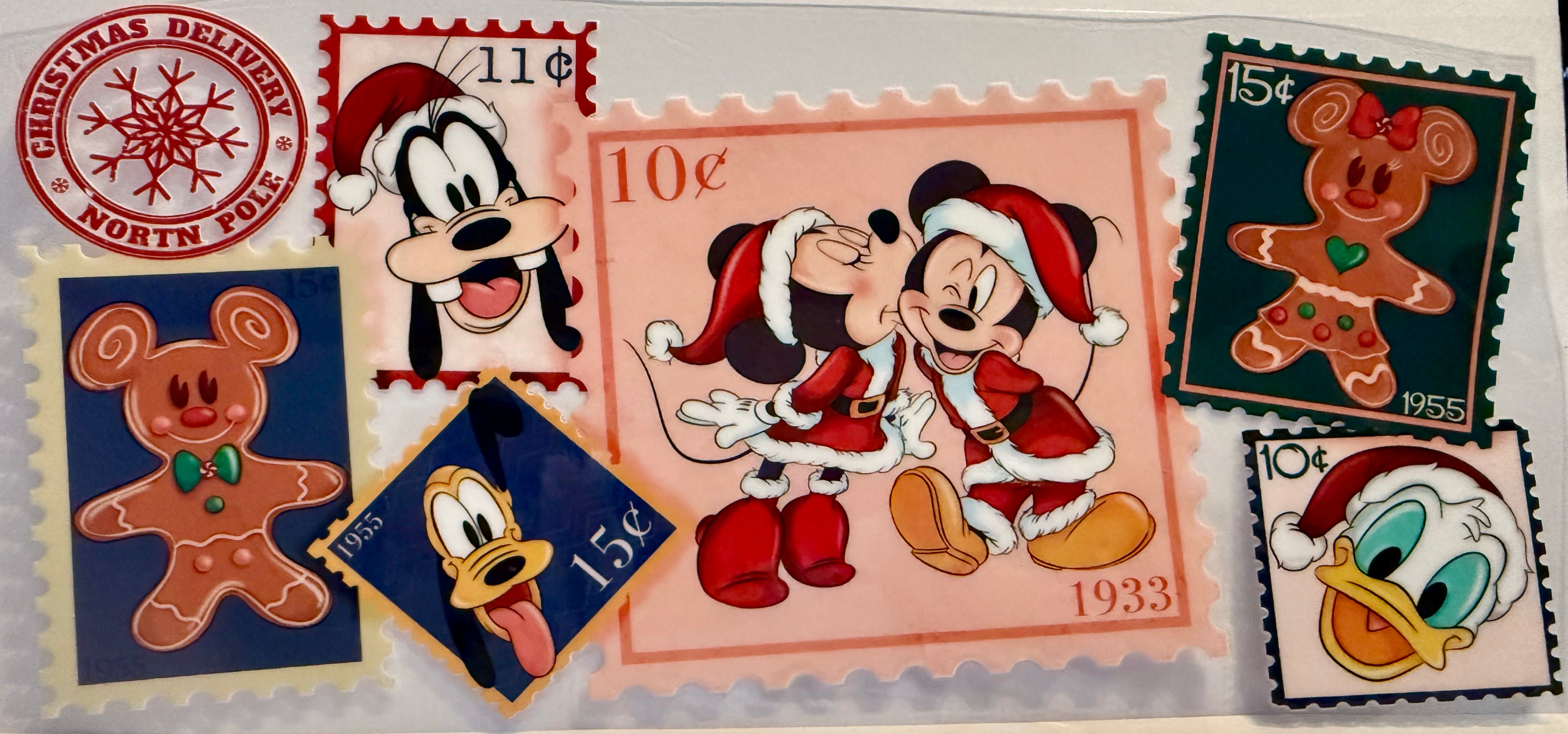 Disney Christmas Stamp
