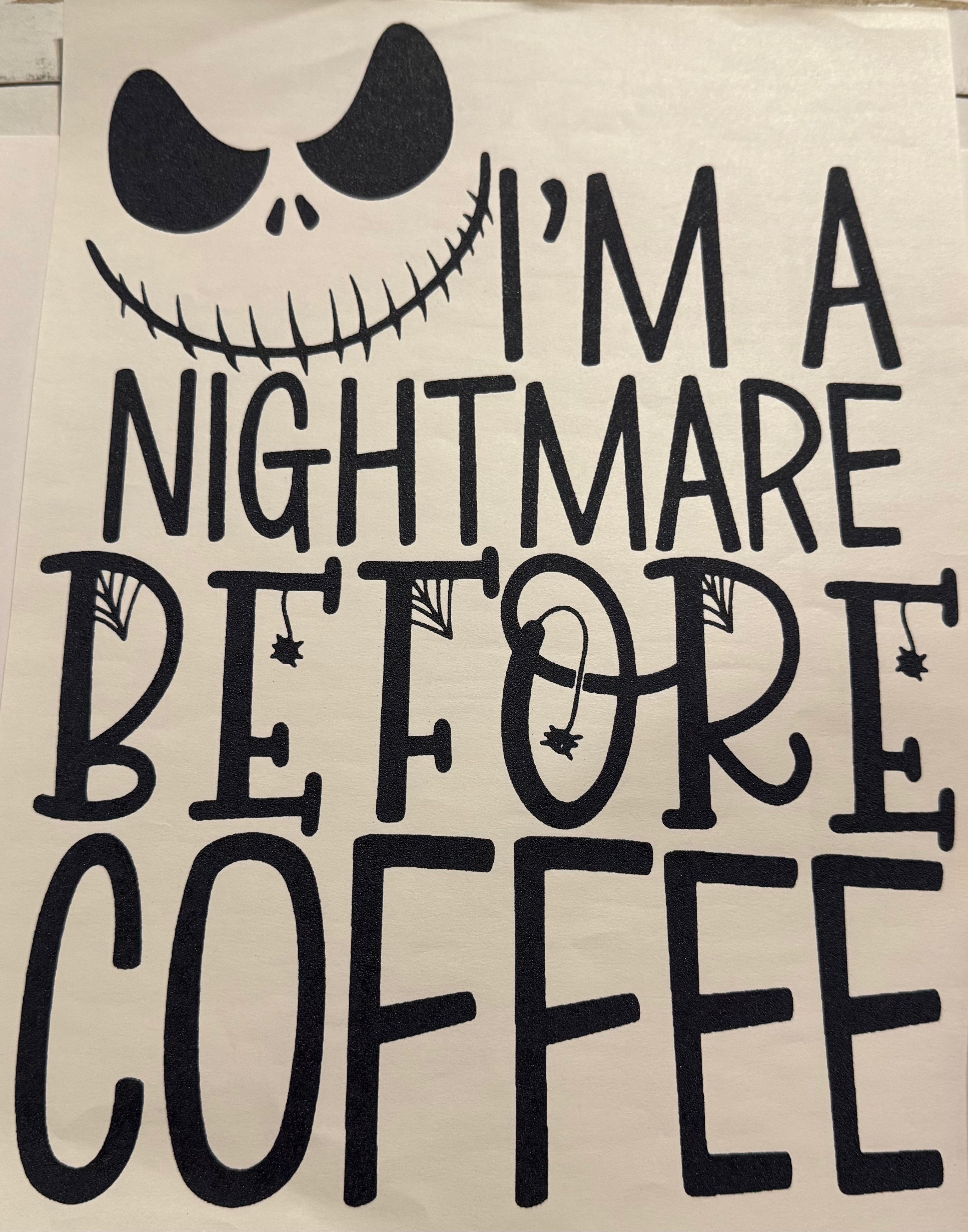 Nightmare Before Coffee