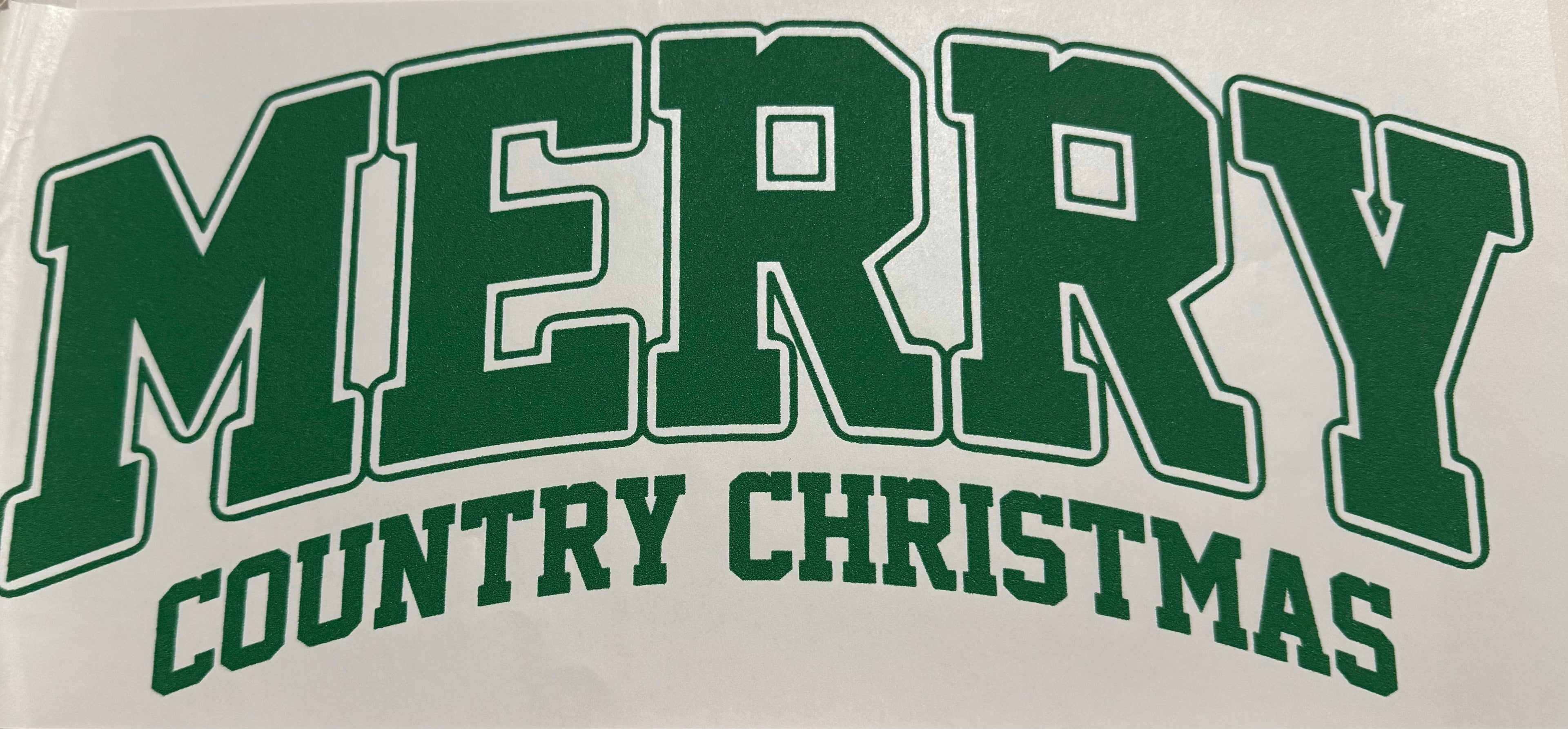 Merry Country Christmas