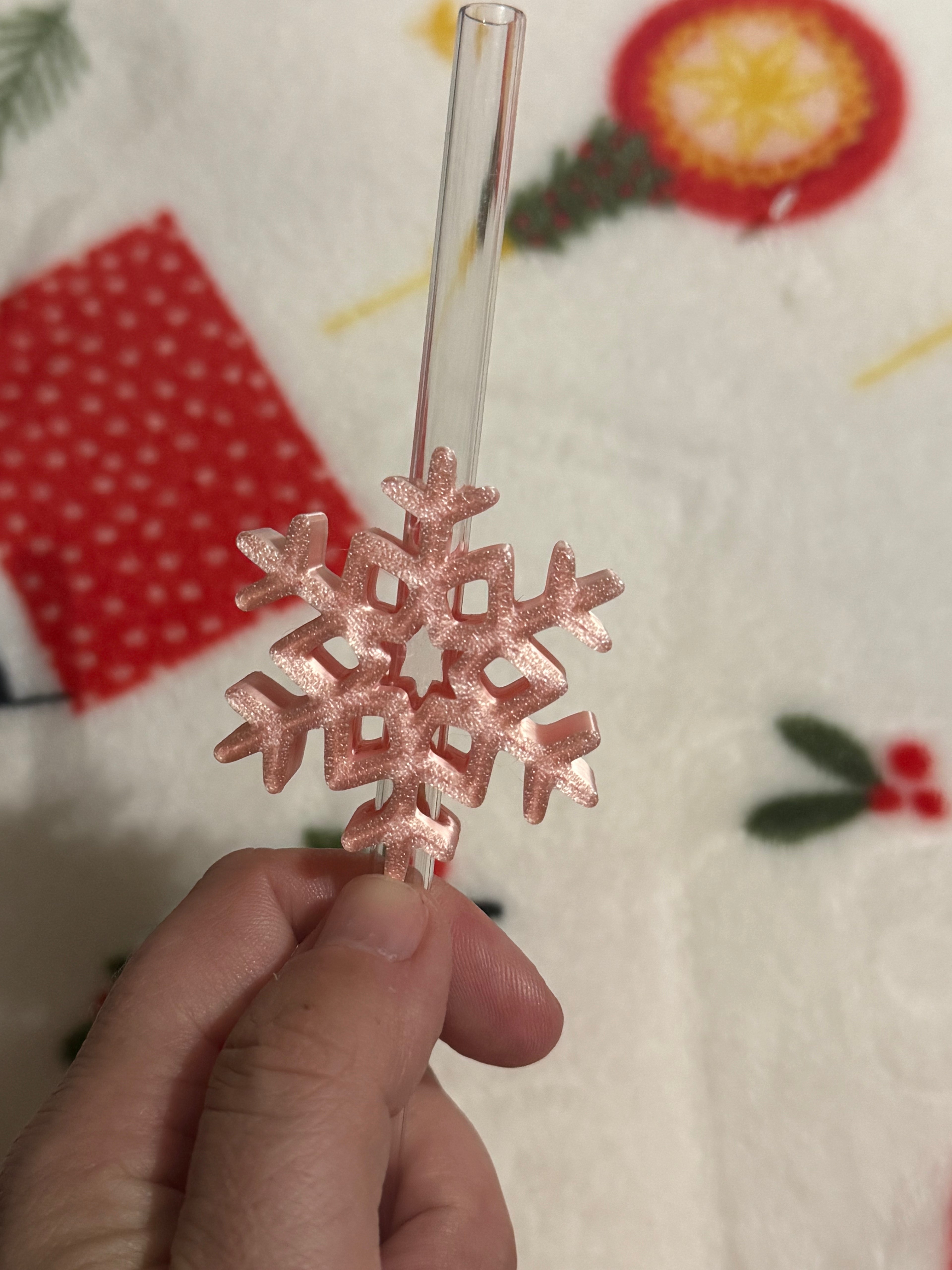 Pink Snowflake
