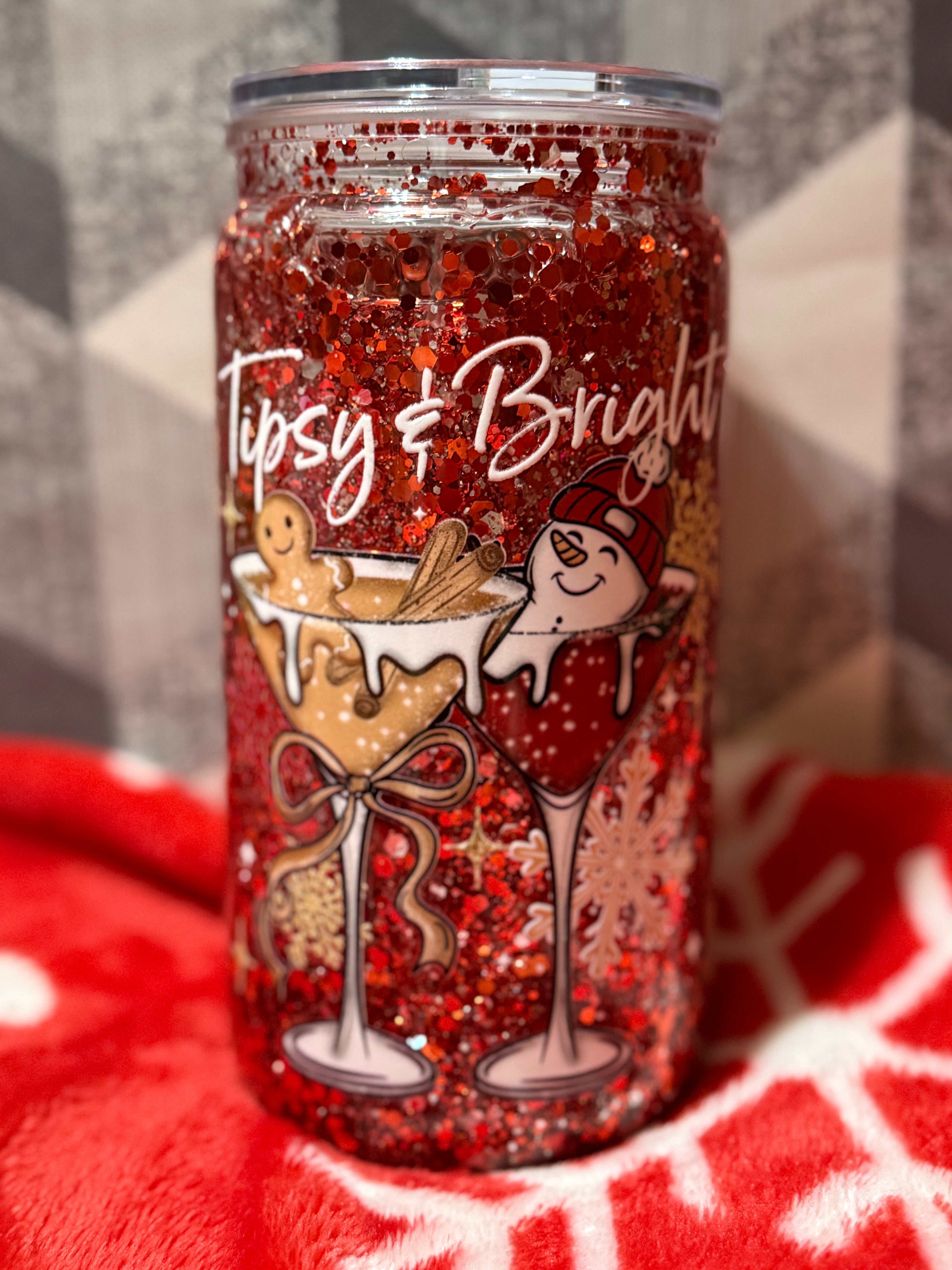 Tipsy & Bright- 16oz