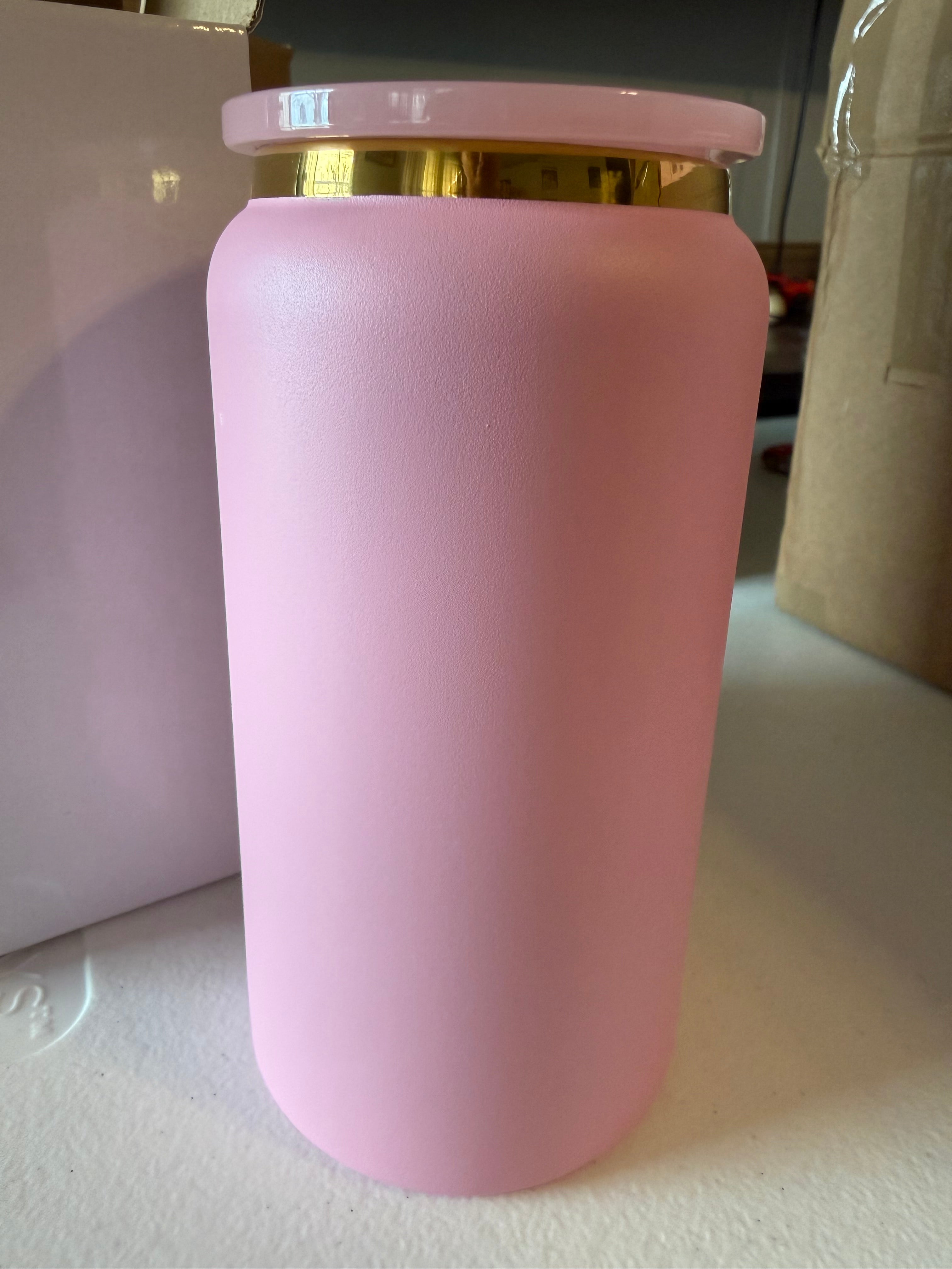 16 Ounce Tumbler (Copper Rim)
