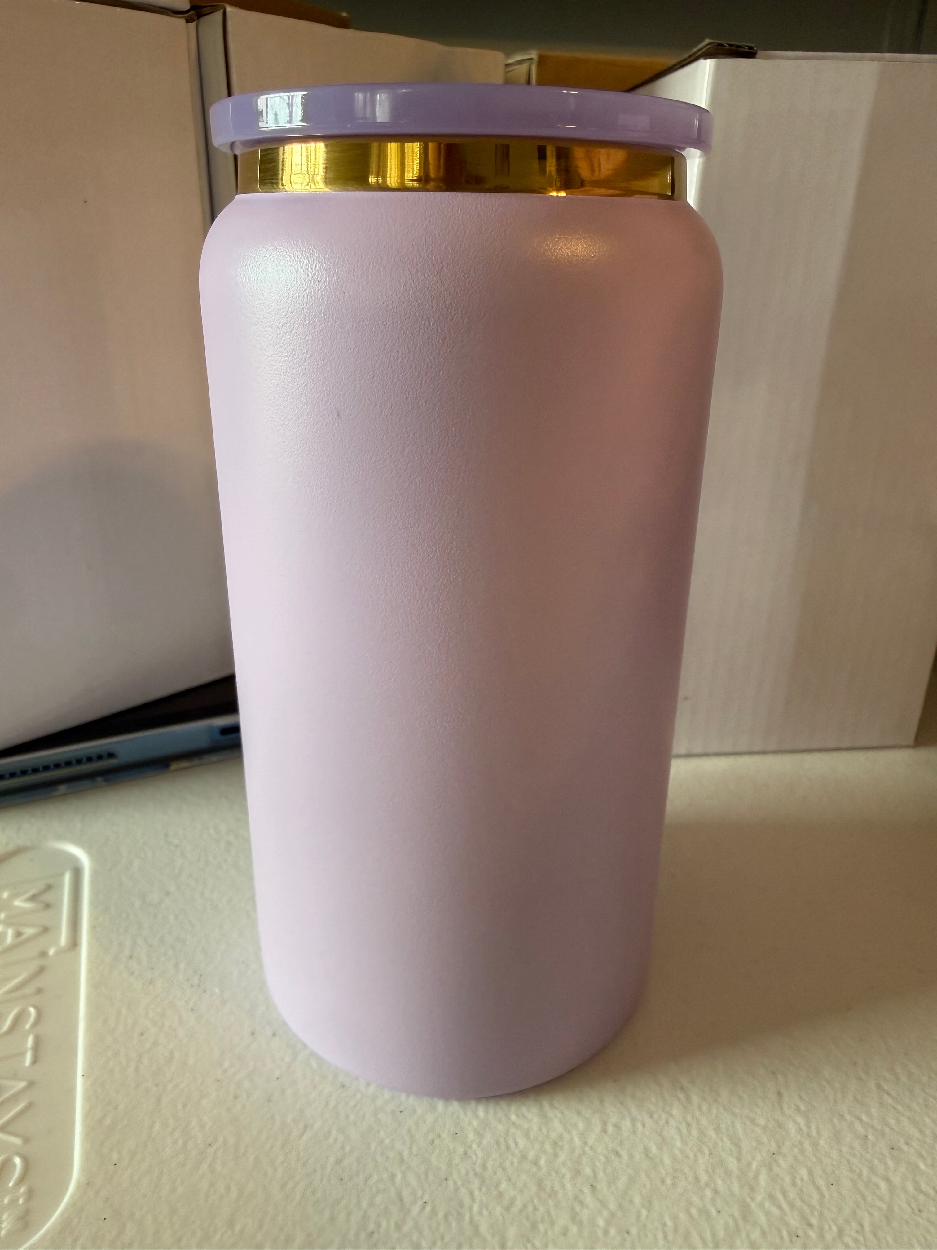 16 Ounce Tumbler (Copper Rim)