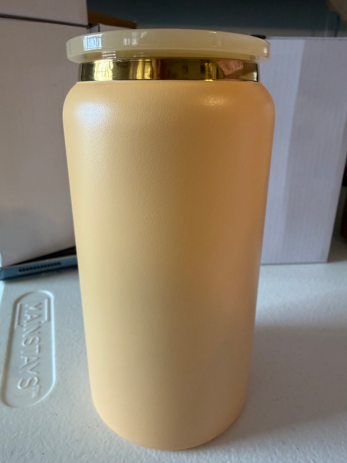 16 Ounce Tumbler (Copper Rim)