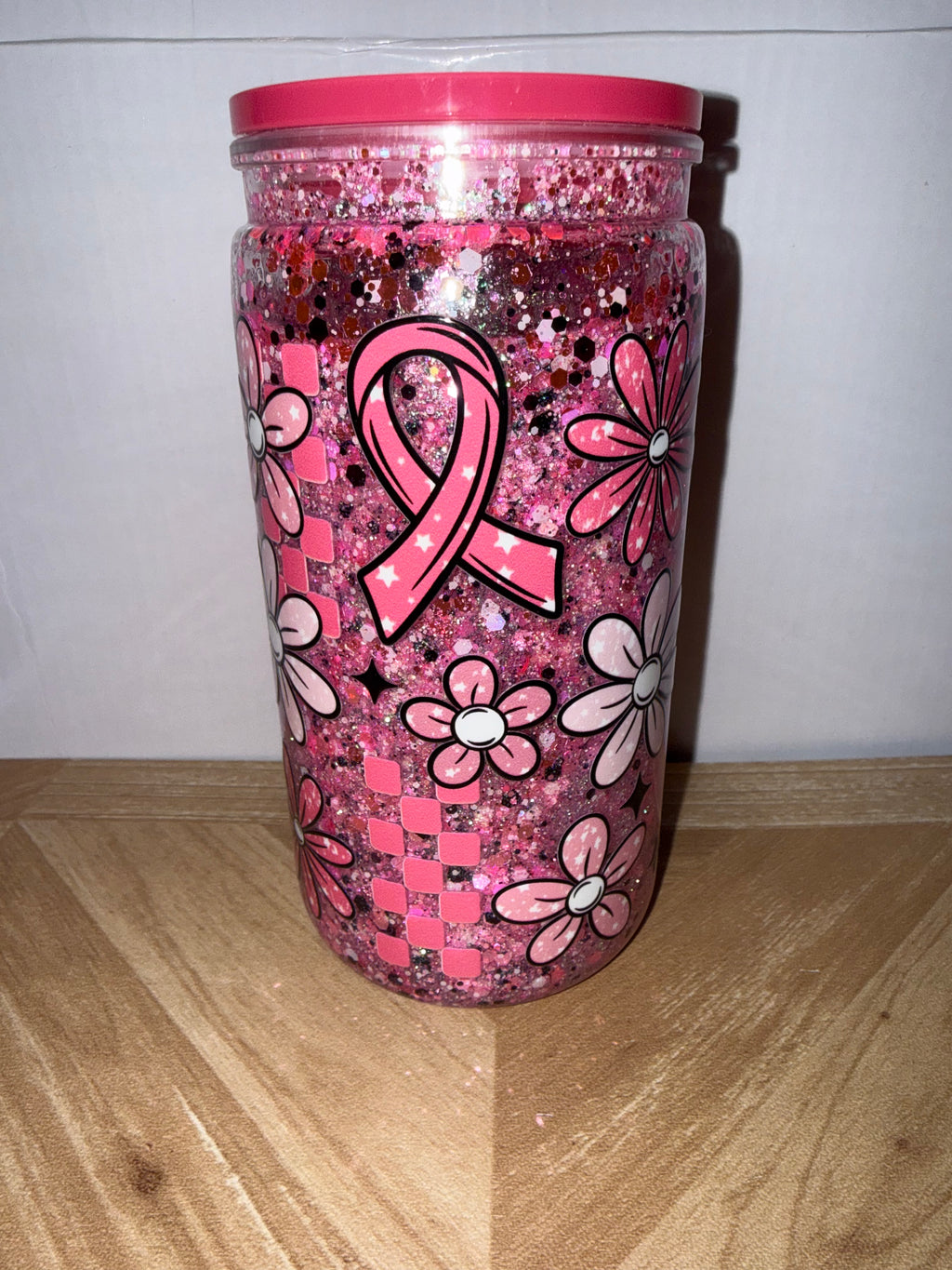 In October We Wear Pink Snowglobe