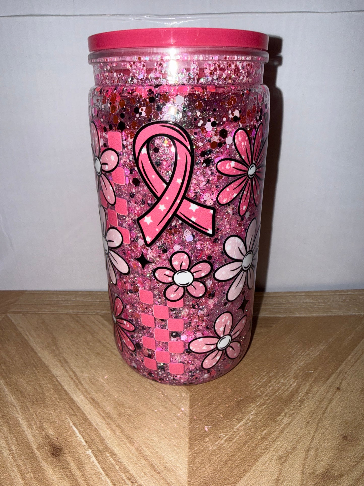 In October We Wear Pink Snowglobe