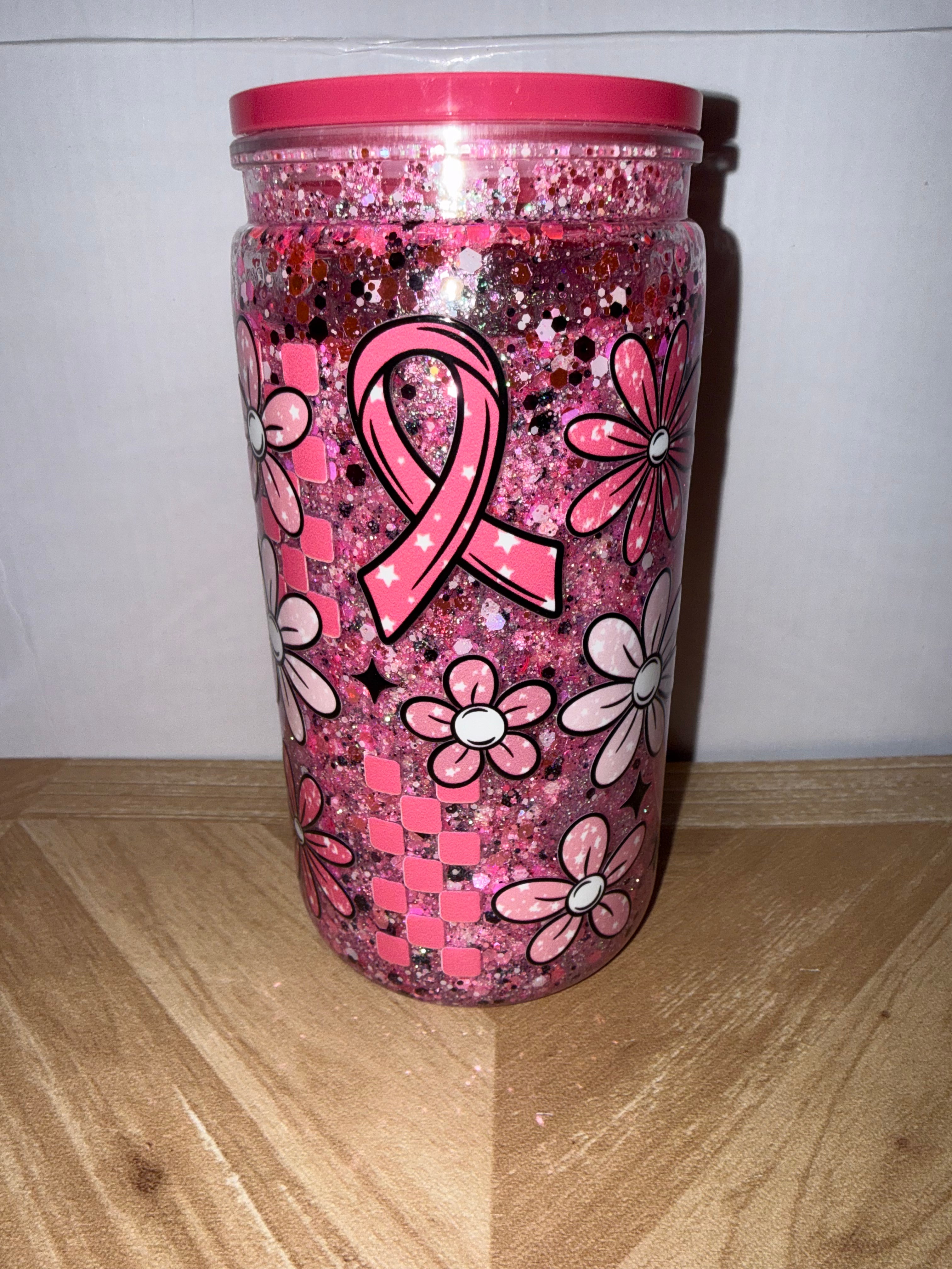 In October We Wear Pink Snowglobe
