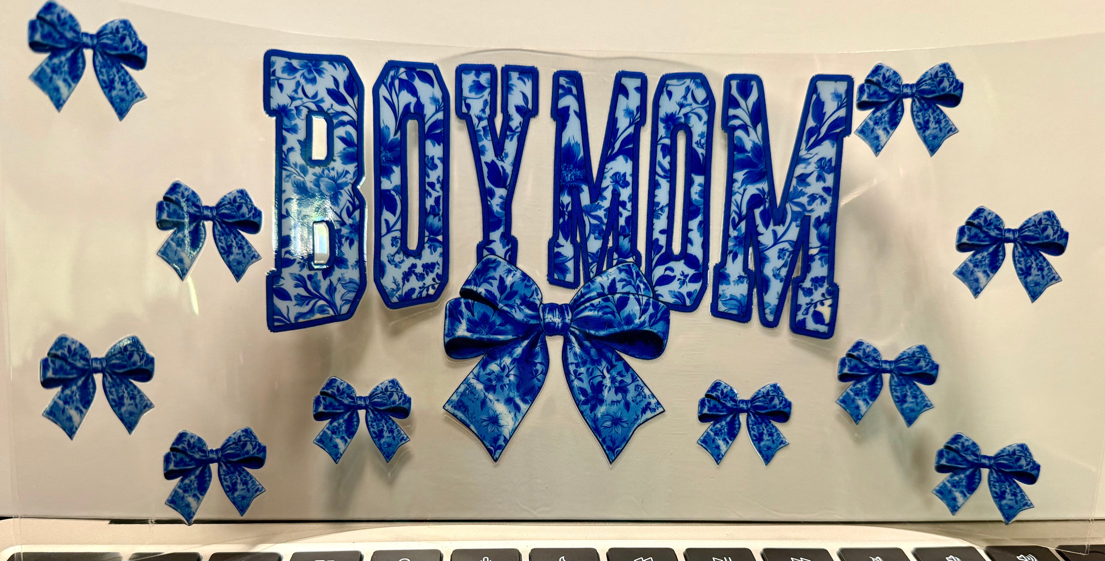 Boy Mom Bow