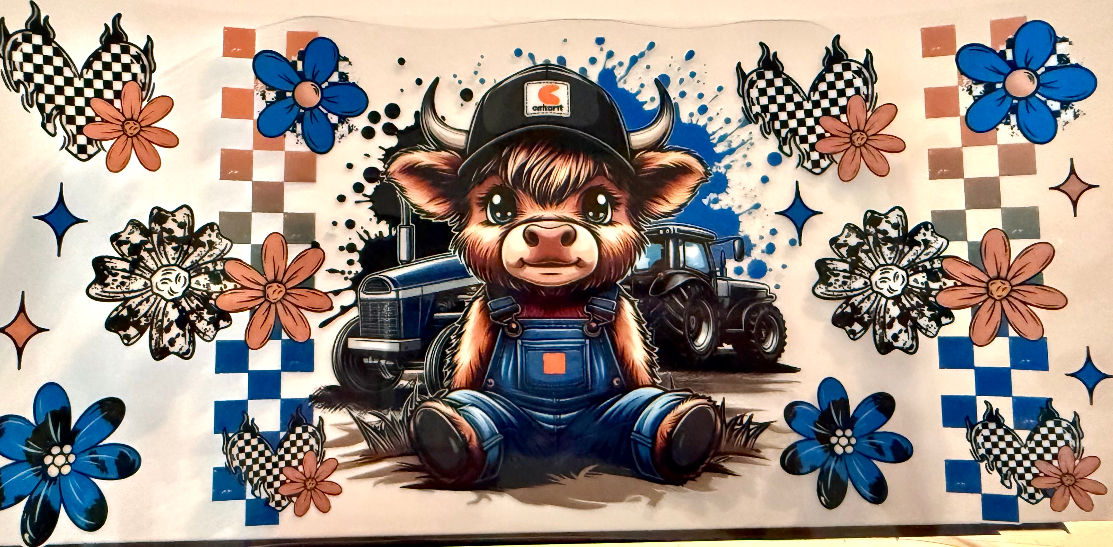 Overalls Cow