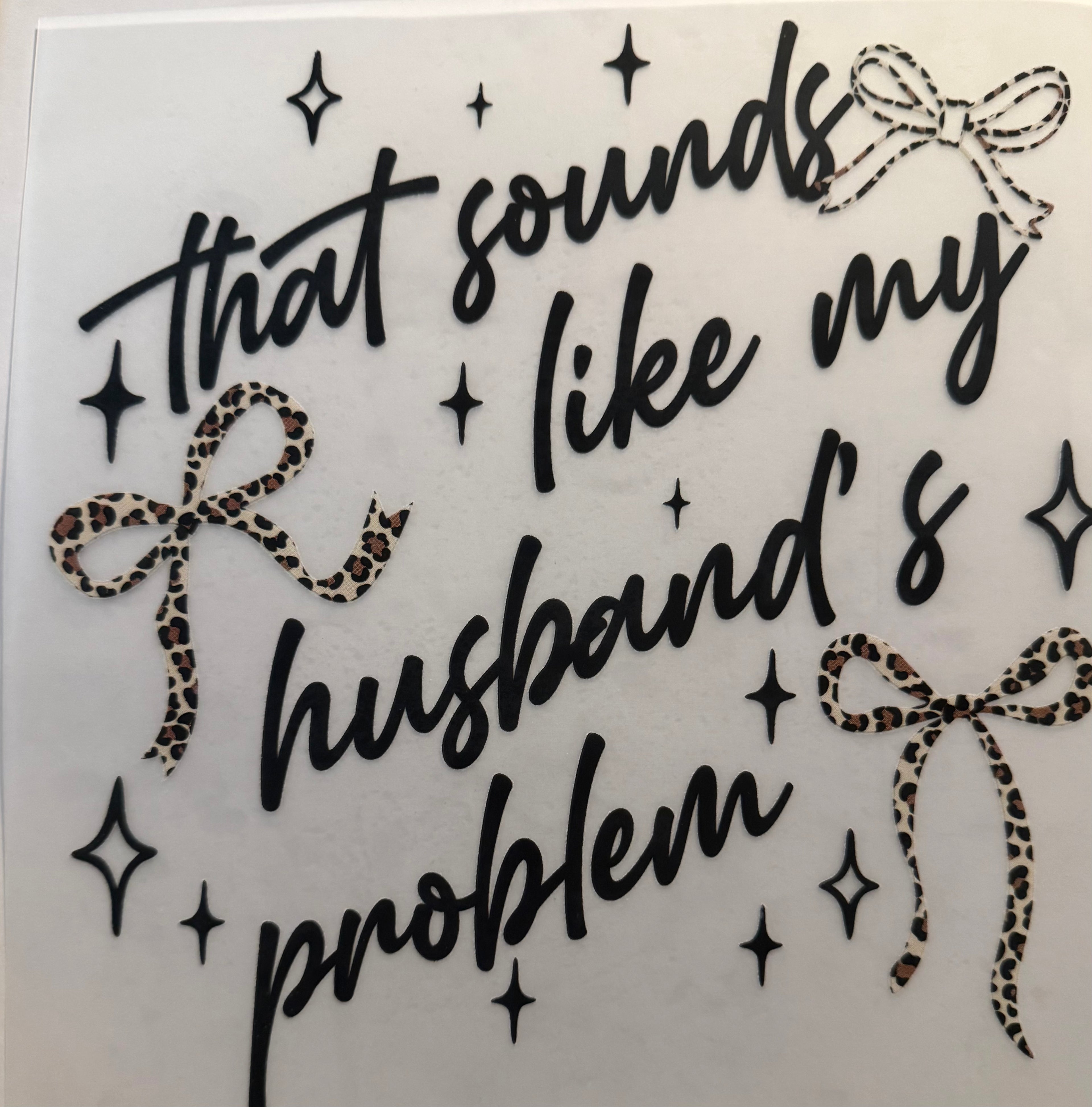 My Husbands Problem