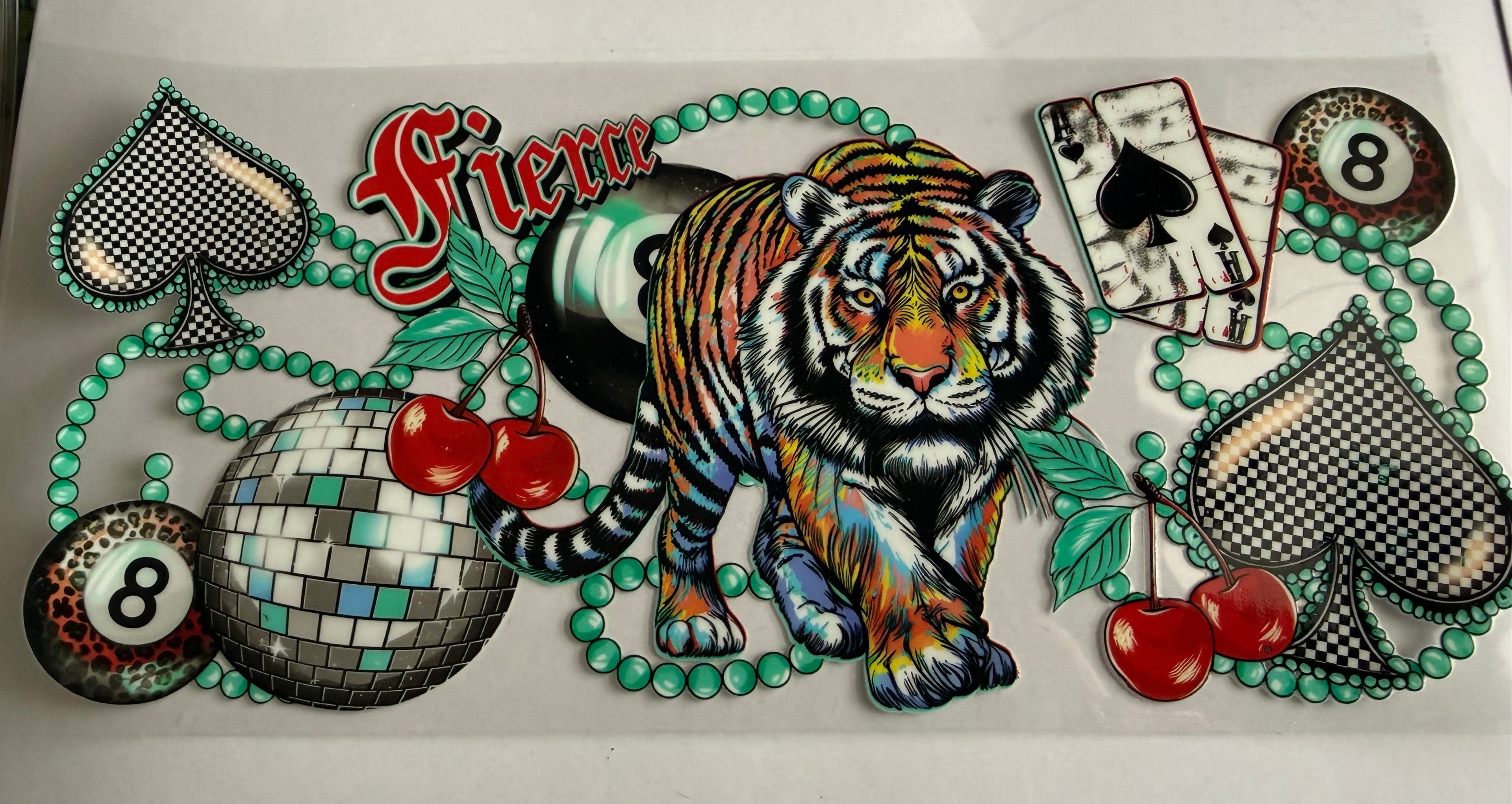 Fierce tiger