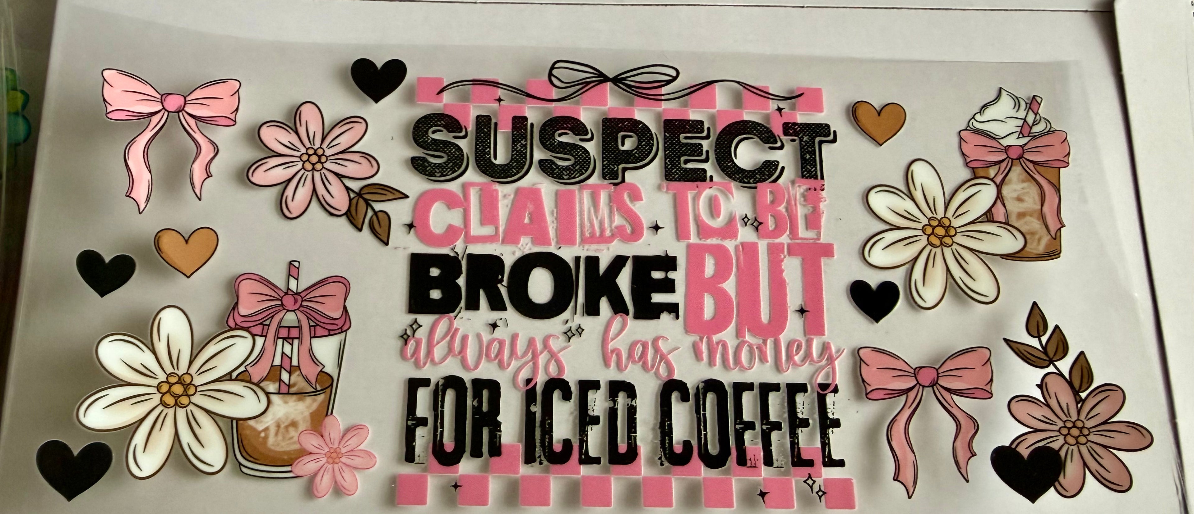 Suspect Iced Coffee