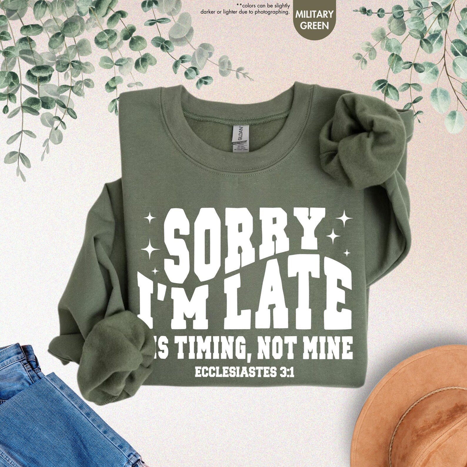 Sorry I'm Late His Timing